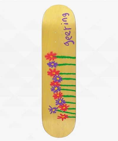Girl Geering Flowers 8.0" Skateboard Deck