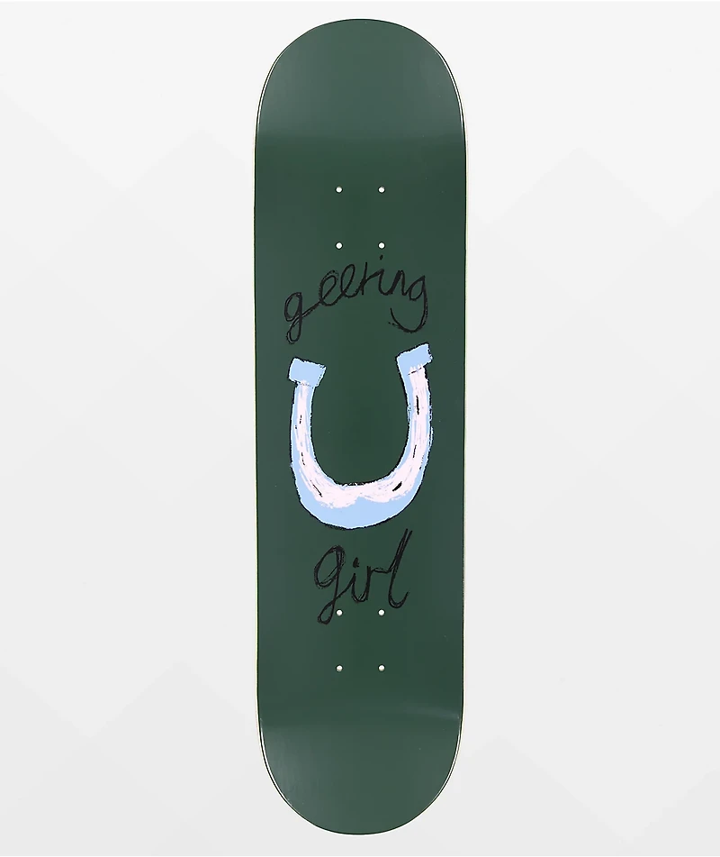 Girl Geering Horseshoe 8.25" Skateboard Deck