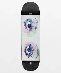 Girl Geering Party Eyes 8.5" Skateboard Deck