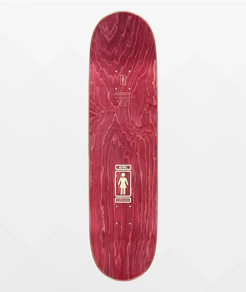 Girl Geering Seductress 8.5" Skateboard Deck