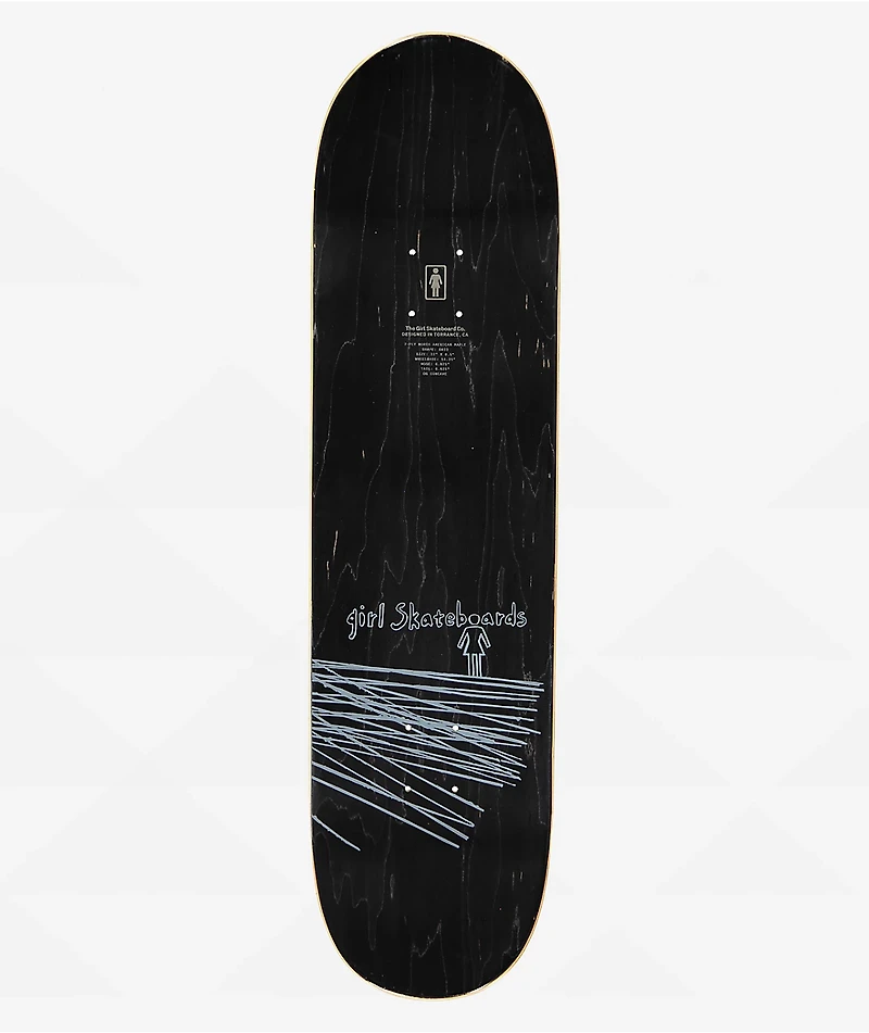 Girl Geering The Suzuki Method 8.5" Skateboard Deck