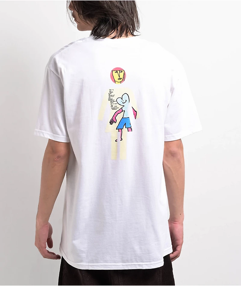 Girl Gonz Doll White T-Shirt