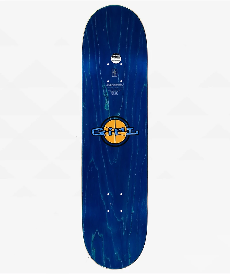 Girl Howard Fullcourt Twin 8.25" Skateboard Deck
