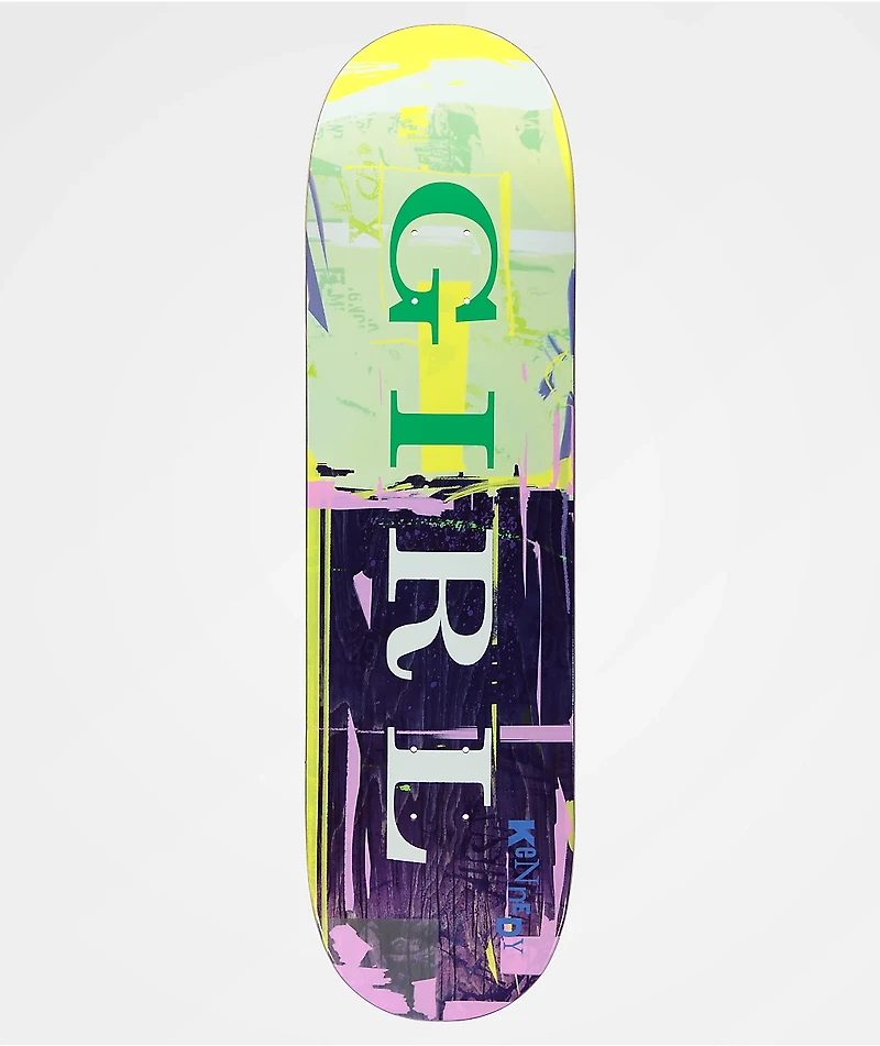 Girl Kennedy Letterpress 8.5" Skateboard Deck