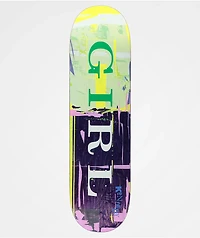 Girl Kennedy Letterpress 8.5" Skateboard Deck