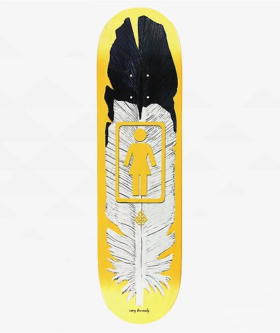 Girl Kennedy Saiz Feather 8.375" Skateboard Deck