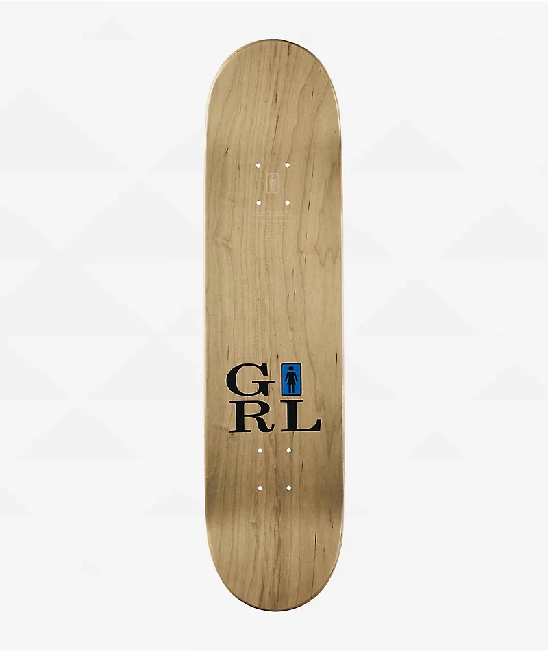 Girl Kennedy Serif 7.875" Skateboard Deck