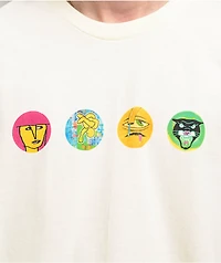 Girl Legends Heads Cream T-Shirt