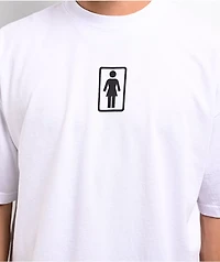 Girl OG Premium Logo White T-Shirt