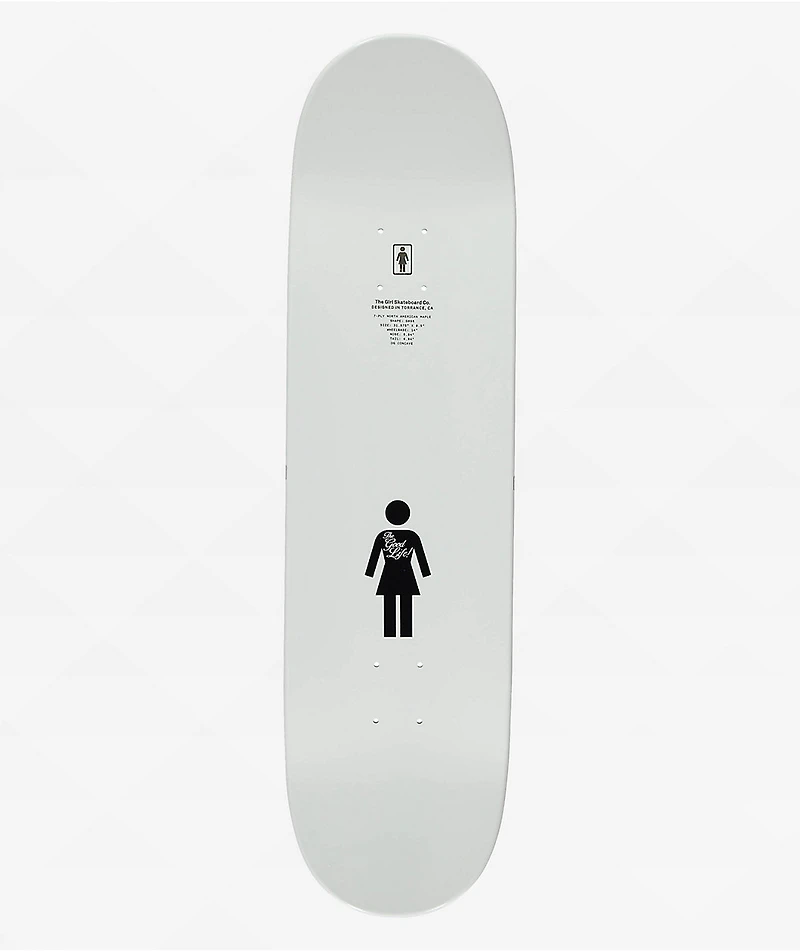 Girl Pacheco Goodlife 8.5" Skateboard Deck