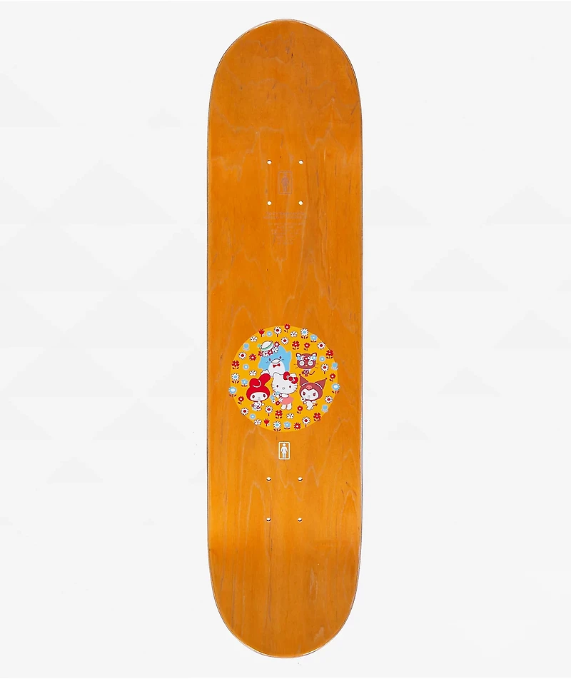 Girl Pacheco Hello Kitty and Friends 8.0" Skateboard Deck