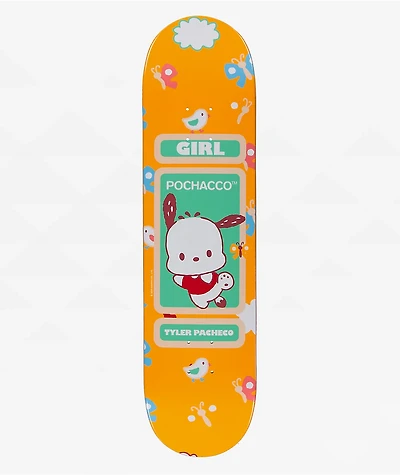 Girl Pacheco Hello Kitty and Friends 8.0" Skateboard Deck