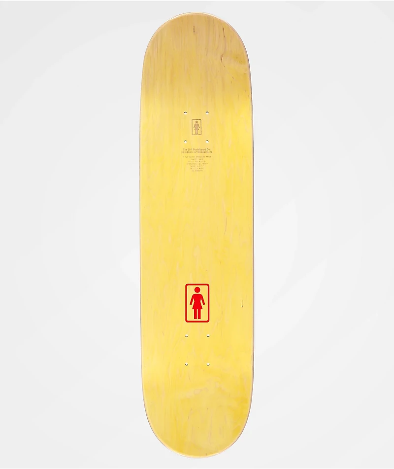 Girl Pacheco Introvert 8.5" Skateboard Deck