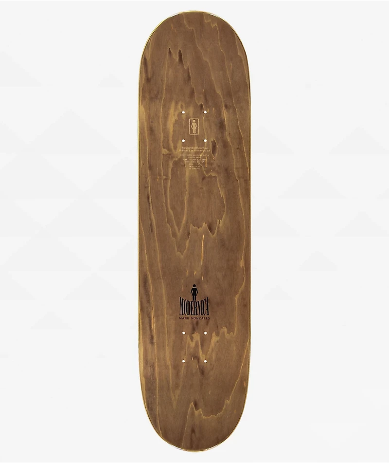 Girl Pacheco Modernica 8.375" Skateboard Deck