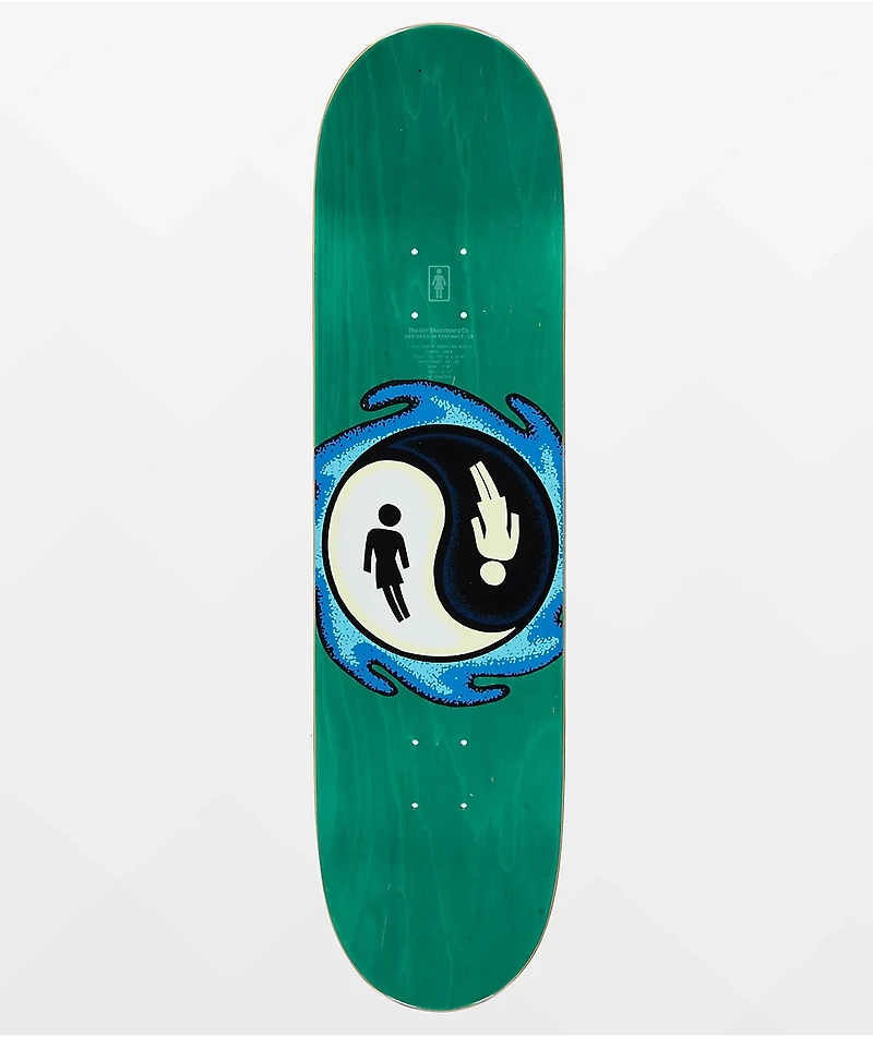 Girl Pacheco Yin Yang 8.375" Skateboard Deck