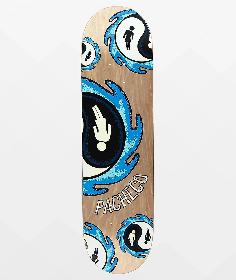 Girl Pacheco Yin Yang 8.375" Skateboard Deck