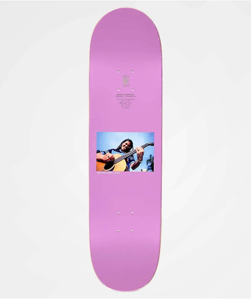 Girl Spike Photo Kim Deal Volume 2 8.5" Skateboard Deck