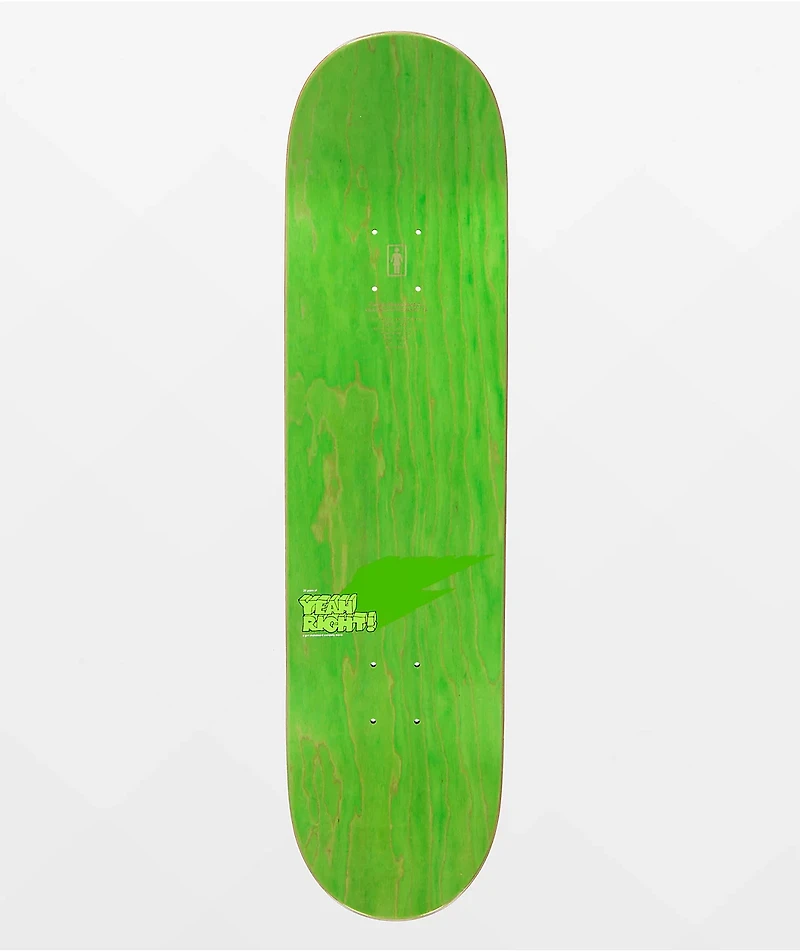 Girl Yeah Right 8.25" Lenticular Skateboard Deck
