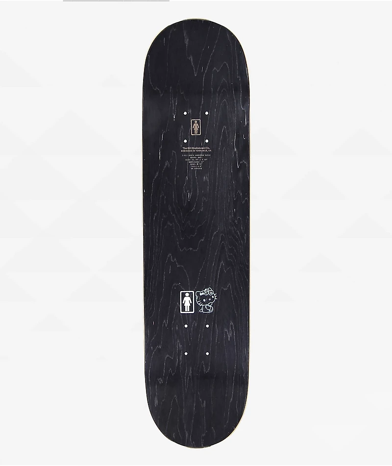 Girl x Hello Kitty Bennett 50th Anniversary 8.25" Skateboard Deck