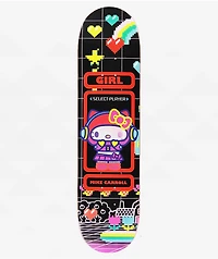 Girl x Hello Kitty Carroll Kawaii Arcade 8.0" Skateboard Deck