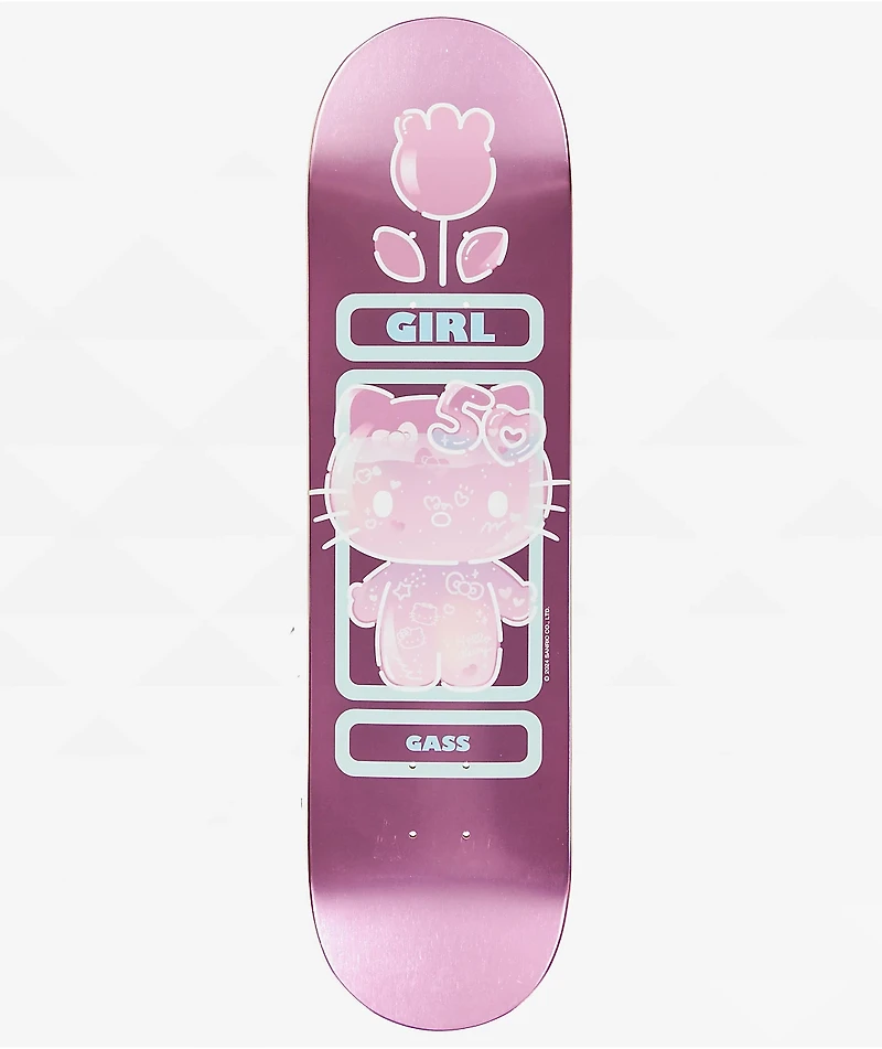 Girl x Hello Kitty Gass 50th Anniversary 8.125" Skateboard Deck