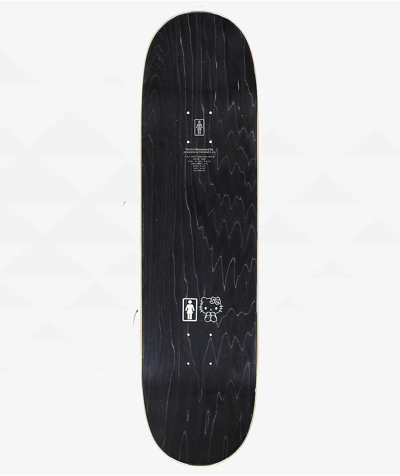Girl x Hello Kitty Pacheco 50th Anniversary 8.5" Skateboard Deck