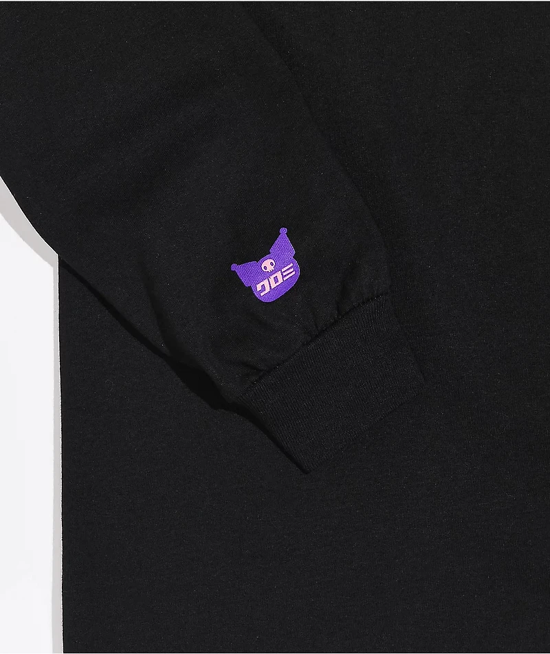 Girl x Hello Kitty Tokyo Speed Black Long Sleeve T-Shirt