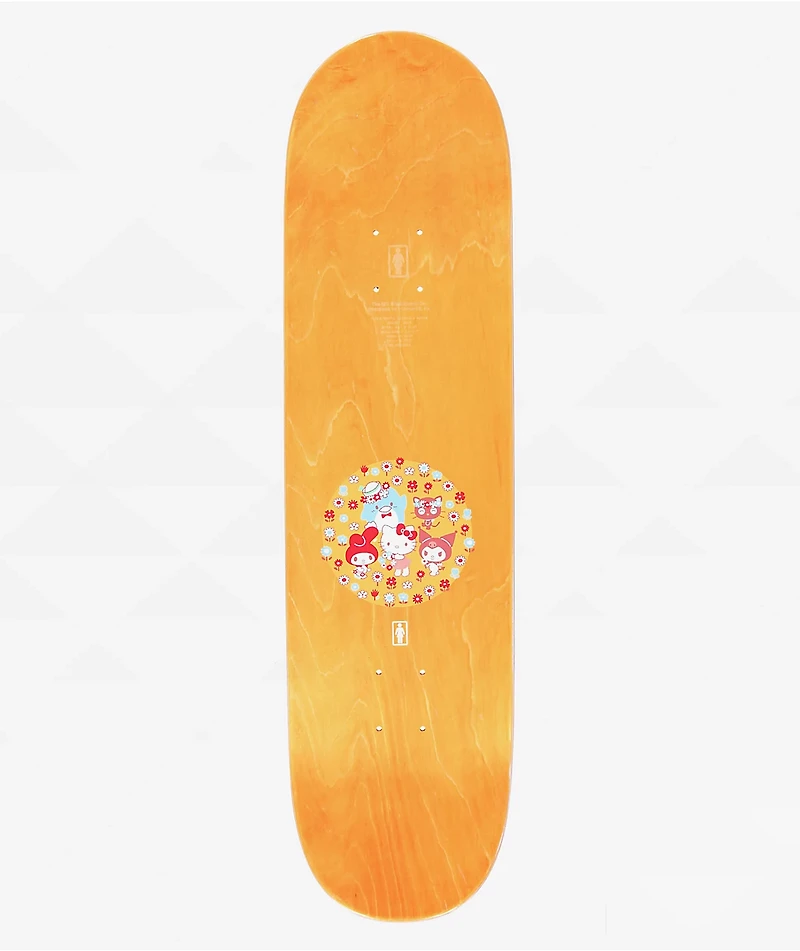 Girl x Hello Kitty and Friends Bennett Cinamonroll 8.5" Skateboard Deck