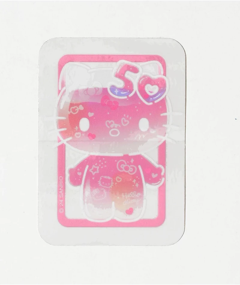Girl x Hello Kitty and Friends Box Pink Sticker