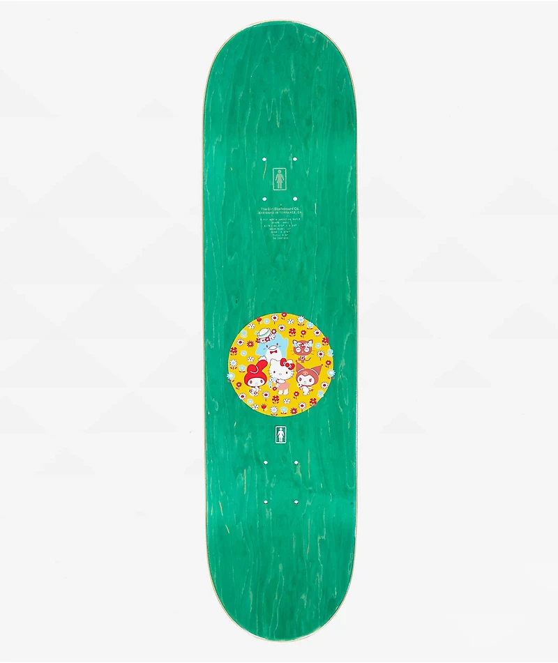 Girl x Hello Kitty and Friends Gass Pompompurin 8.25" Skateboard Deck