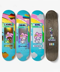 Girl x Hello Kitty and Friends Malto 8.25" Blind Bag Skateboard Deck
