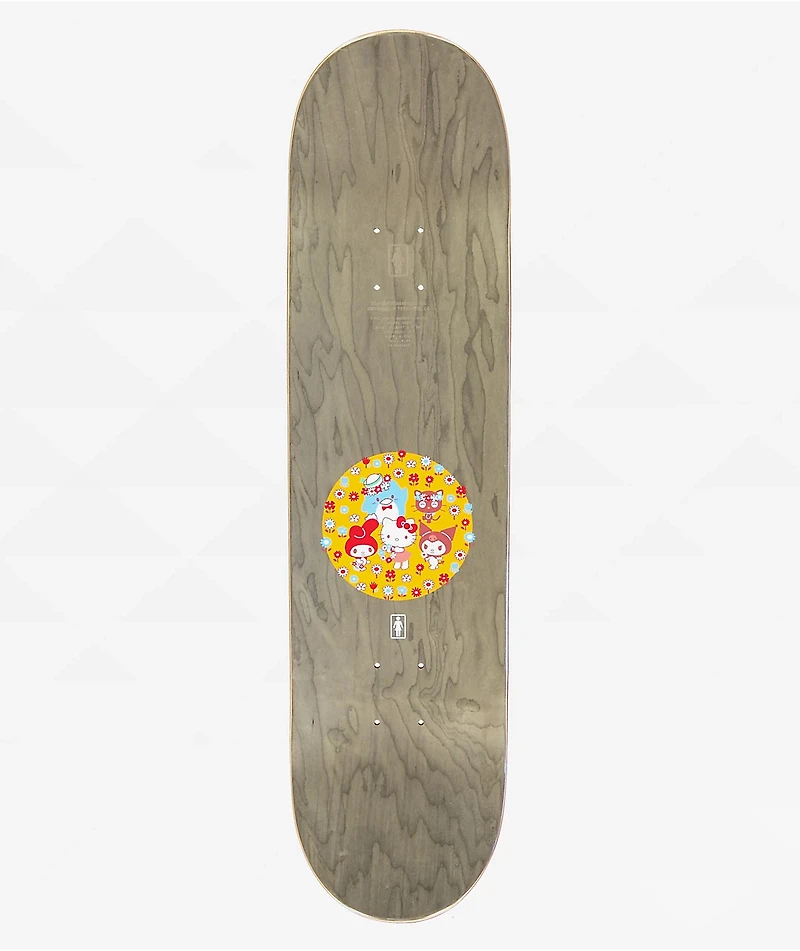 Girl x Hello Kitty and Friends Malto Tuxedo Sam 8.25" Skateboard Deck