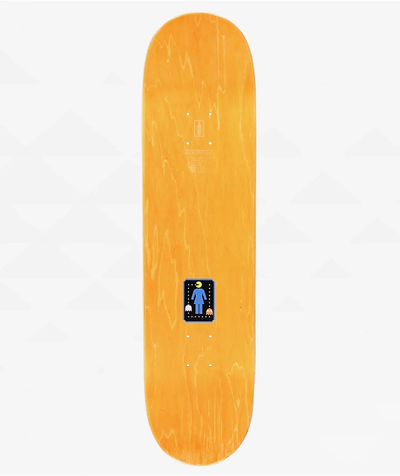 Girl x PAC-MAN Bennett 8.25" Skateboard Deck