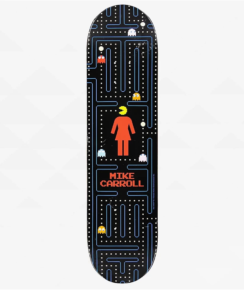Girl x Pac-Man Carroll 8.0" Skateboard Deck