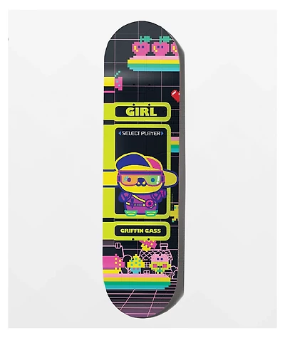 Girl x Sanrio Gass Kawaii Arcade 8.5" Skateboard Deck
