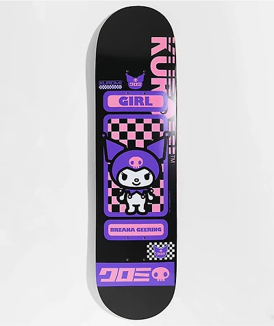 Girl x Sanrio Geering Tokyo Speed 8.0" Skateboard Deck