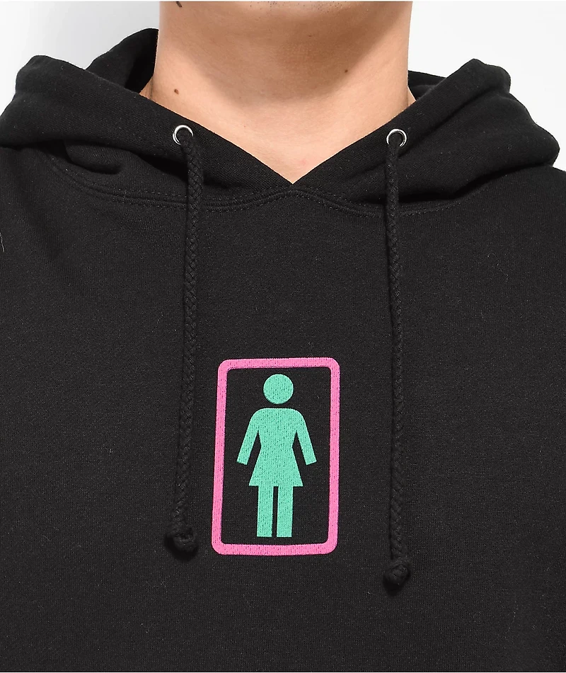 Girl x Sanrio Kawaii Arcade Friends Black Hoodie
