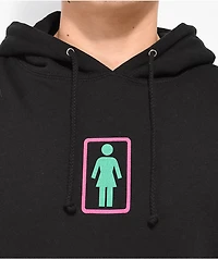 Girl x Sanrio Kawaii Arcade Friends Black Hoodie