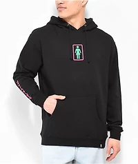 Girl x Sanrio Kawaii Arcade Friends Black Hoodie