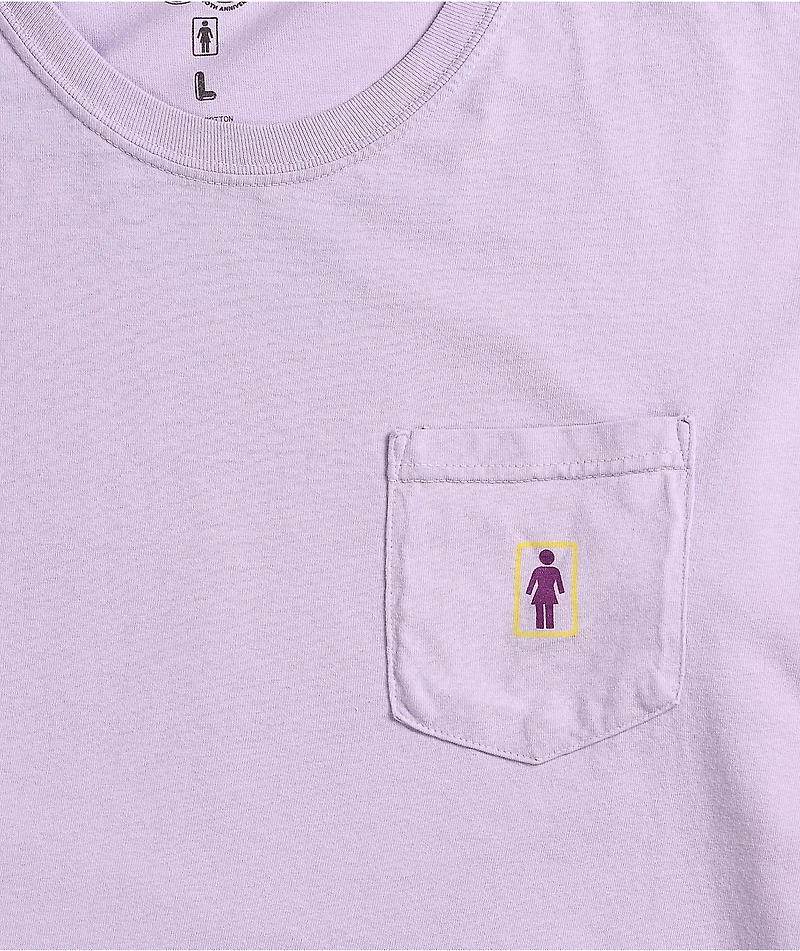 Girl x Sanrio Restaurant Lavender Long Sleeve T-Shirt