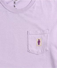 Girl x Sanrio Restaurant Lavender Long Sleeve T-Shirt