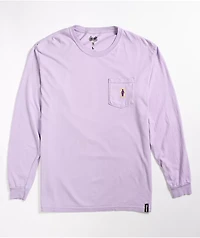 Girl x Sanrio Restaurant Lavender Long Sleeve T-Shirt
