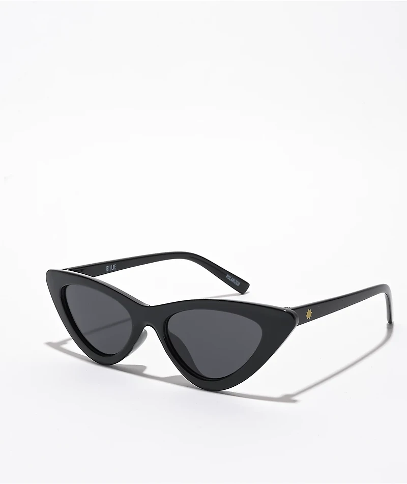 Glassy Billie Black Polarized Sunglasses