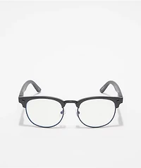 Glassy Morrison Gamer Black & Clear Blue Light