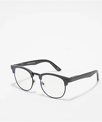 Glassy Morrison Gamer Black & Clear Blue Light