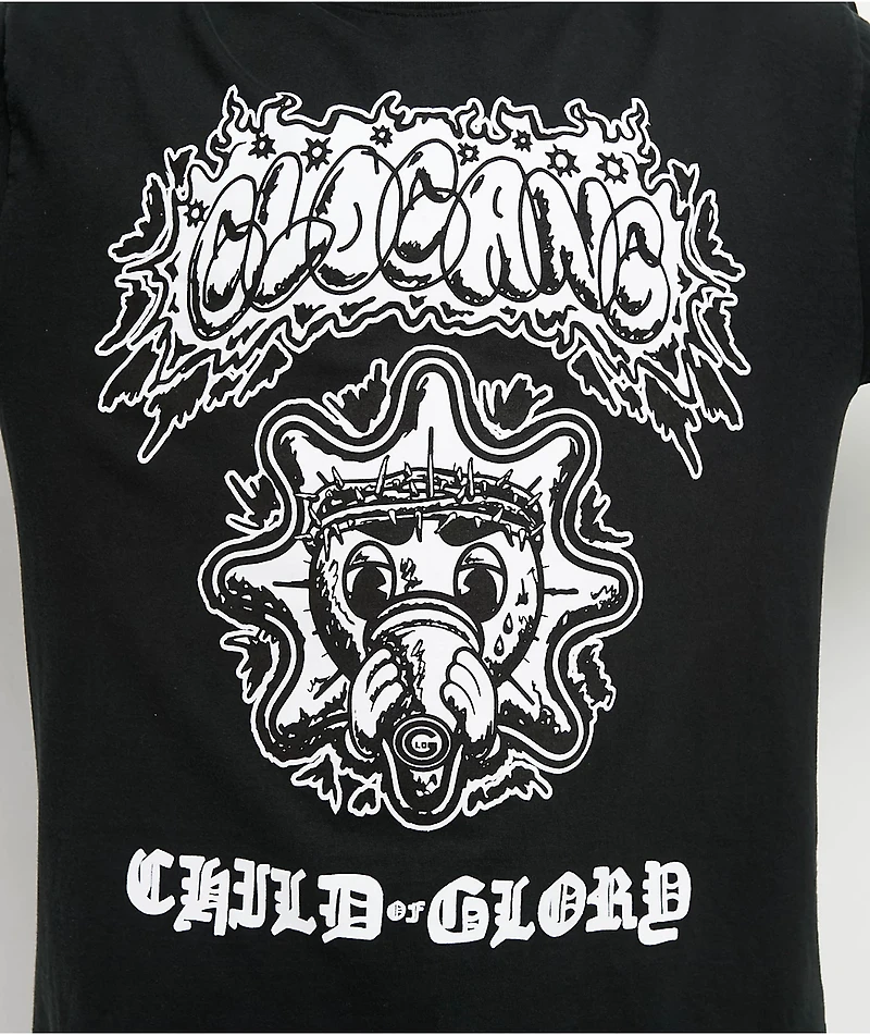 Glo Gang Glo Burst Black T-Shirt