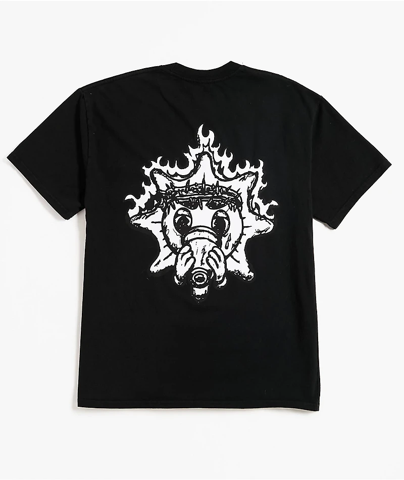 Glo Gang Glo Burst Black T-Shirt