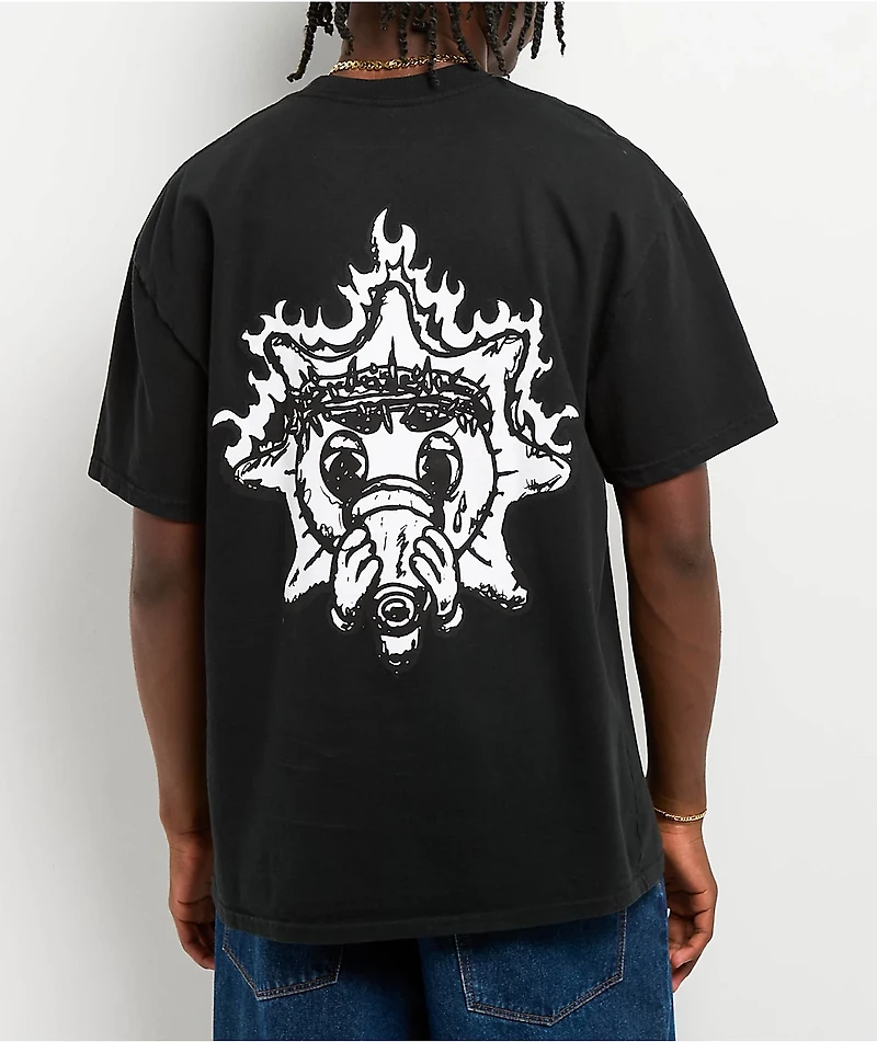 Glo Gang Glo Burst Black T-Shirt