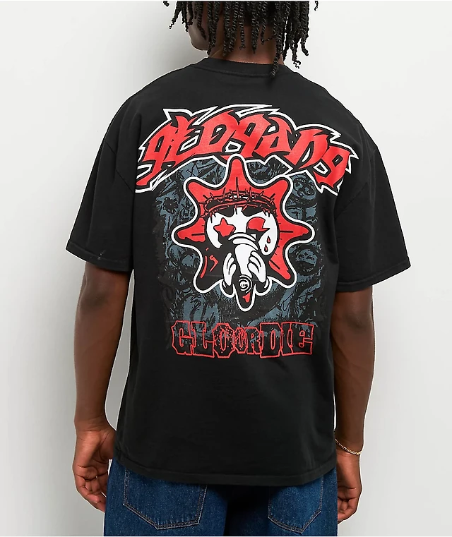 Glo Gang Glo Or Die Black T-Shirt | MainPlace Mall