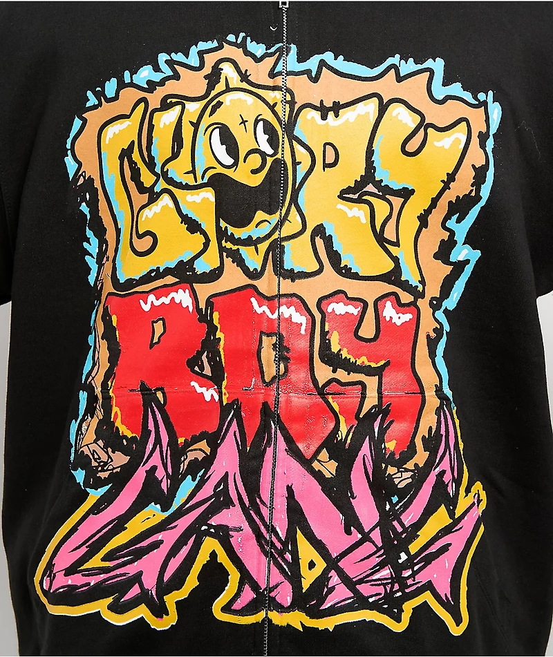 Glo Gang Glory 4 Eva Black Zip Hoodie